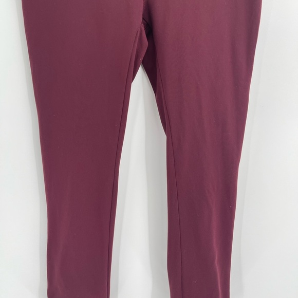 Free people movement active wear workout kali crop leggings wine red size small - Picture 6 of 13